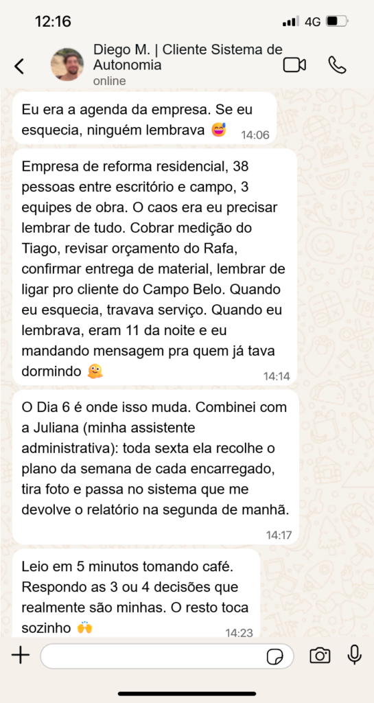 Rodrigo T., restaurante e bistrô, 18 funcionários · Curitiba (PR)
